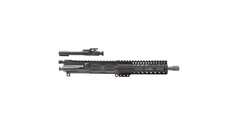 Tiger Rock Complete Upper Receiver, AR-15, 7.62x39, 7.5in, Pistol Length, 1-9.5 Twist, w/ 7in Super Slim Hanguard, Black, Large, UB762-P7.5-FSSM07