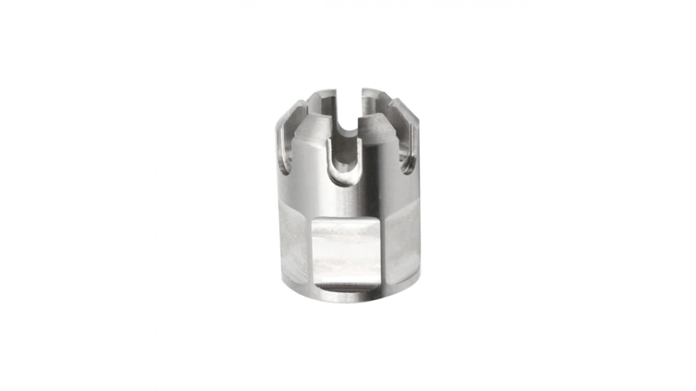 Tiger Rock GBA36S 1/2in x36 Pitch Thread Protector, Stainless Steel, Silver, Small, GBA36S