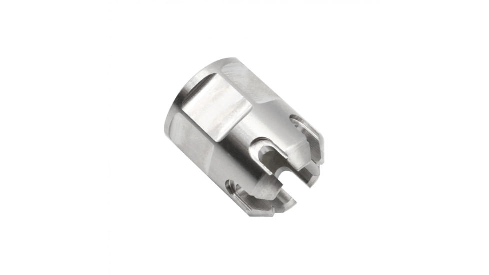 Tiger Rock GBA36S 1/2in x36 Pitch Thread Protector, Stainless Steel, Silver, Small, GBA36S