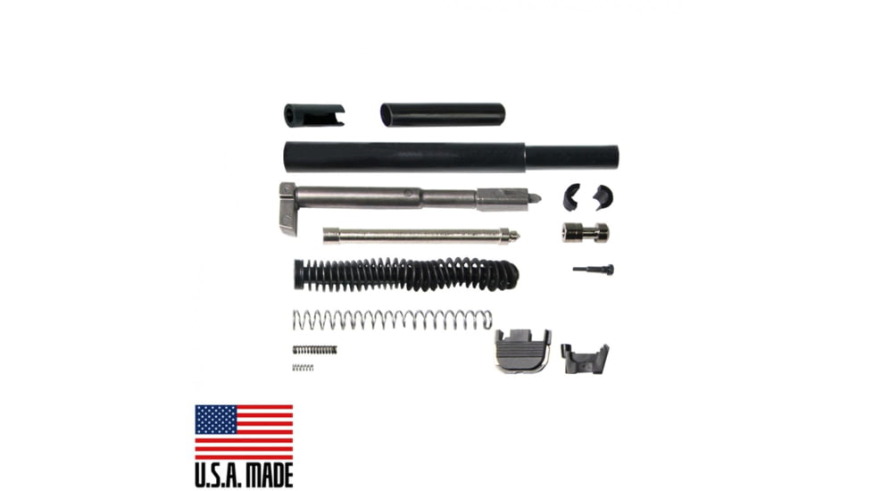 Tiger Rock Glock 19/23/32 Gen 1-3 Complete Slide Parts Kit, Black, Medium, UPK-G19