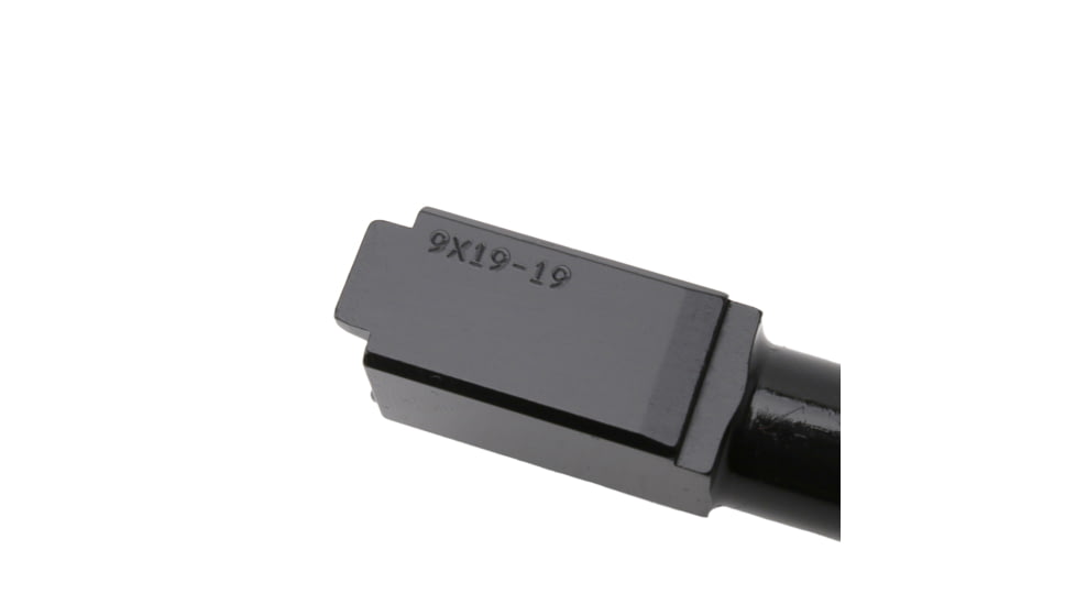 Tiger Rock Glock 19 Barrel, 9mm, 1-16 Twist, Black Nitride, Black, Small, BRG19-N