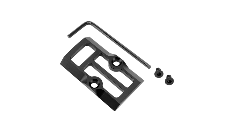 Tiger Rock Glock RMR for Glock 17/19/26 V6 Cover Plate, Black, Small, GCP106