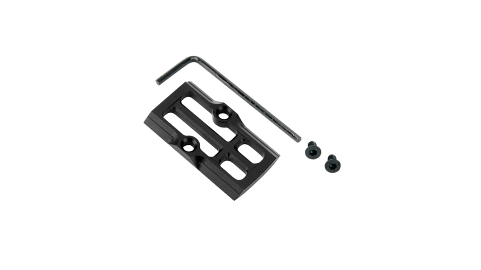 Tiger Rock Glock RMR for Glock 17/19/26 V8 Cover Plate, Black, Small, GCP108