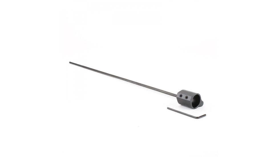 Tiger Rock GTRB, GB01-B Assembled .750 Low Profile Micro Gas Block and Sliver Rifle Length Gas Tube, Black, Small, GTRBGB#