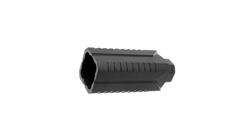 Tiger Rock Muzzle Diverter Steel Flash Can, AR 9, 1/2x36, Black, Small, MBQ9P-DVRT