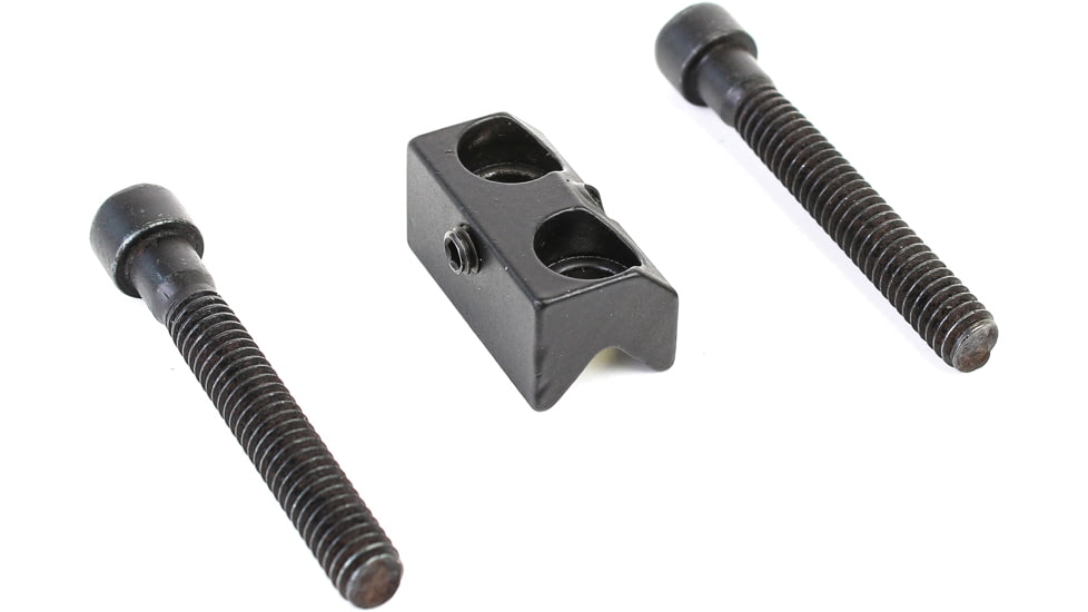 Tiger Rock Ruger 10/22 V-Block Barrel Retainer/Stabilizer &amp; Barrel Receiver Screws, Black, VBL