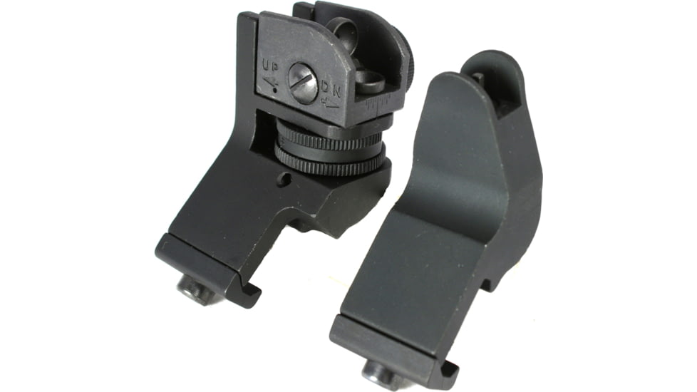 Tiger Rock Tacitcal 45 Degree Offset Fixed Front and Rear Sight, Black, RS010