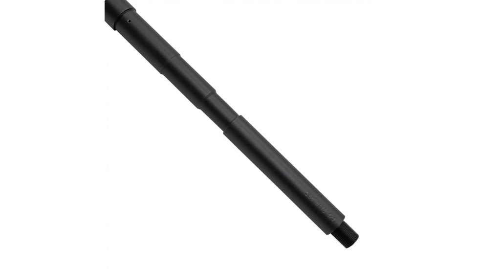Tiger Rock Threaded Barrel, 5.56 NATO, 16in, Carbine Length, M4 Profile, 1-7 Twist, 1/2x28 Thread Pitch, Nitride Finish, Black, Large, BR167