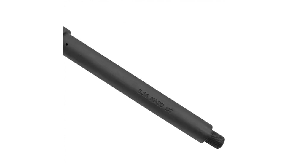 Tiger Rock Threaded Barrel, 5.56 NATO, 16in, Mid Length. 1-7 Twist, 1/2x28 Thread Pitch, Parkerized Finish, Black, Large, BR167-P