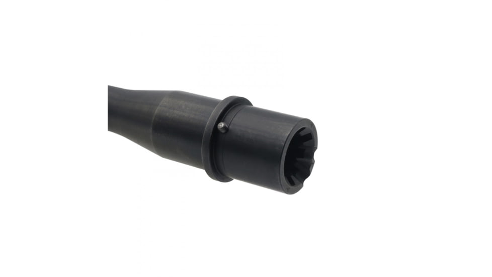 Tiger Rock Threaded Barrel, 5.56 NATO, 7in, Pistol Gas System, 1-8 Twist, 1/2x28 Thread Pitch, Black Nitride, Black, Small, BRPIS-N