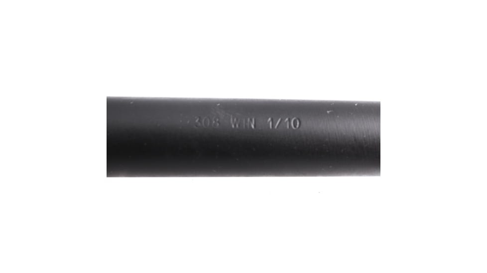 Tiger Rock Threaded Barrel, AR-10/LR-308 16in, Light Contour, 1-10 Twist, 5/8x24 Thread Pitch, Black Nitride, Black, Large, BR308-16N