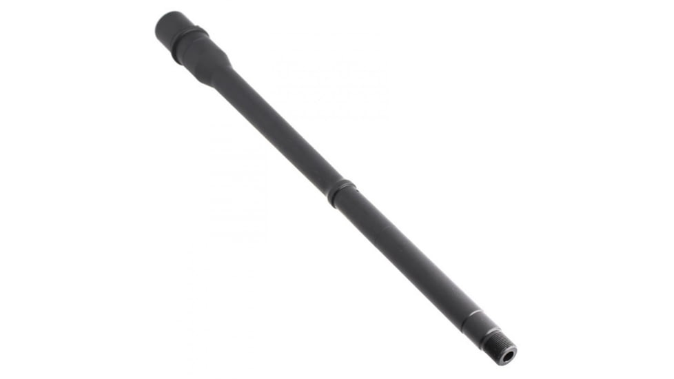 Tiger Rock Threaded Barrel, AR-10/LR-308 16in, Light Contour, 1-10 Twist, 5/8x24 Thread Pitch, Black Nitride, Black, Large, BR308-16N
