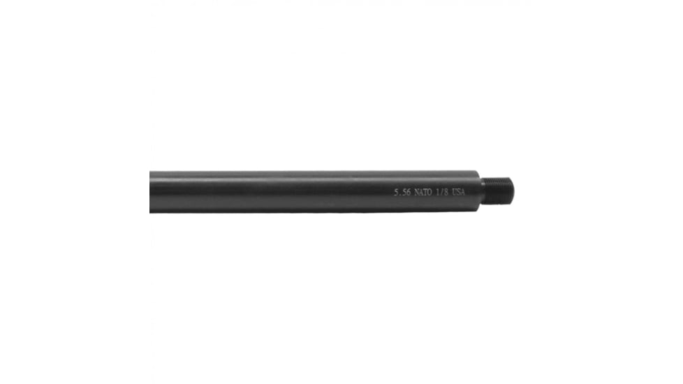 Tiger Rock Threaded Barrel, AR-15, 5.56 NATO, 16in, Government Profile, 1-8 Twist, 1/2x28 Thread Pitch, Black NitrIde Finish, Black, Large, BR168-SC