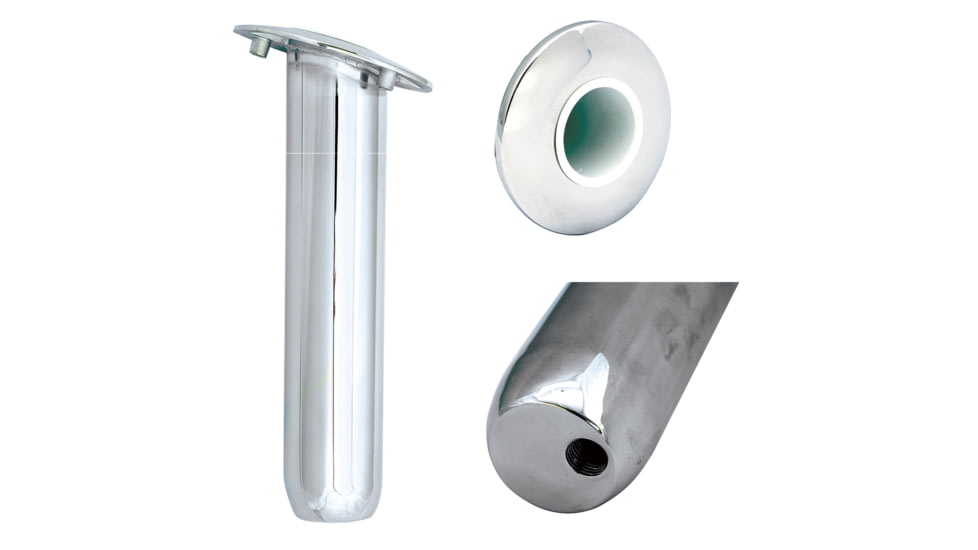 Tigress Blind Mount Round Head Closed Base Rod Holder - 30 - 9" 63626