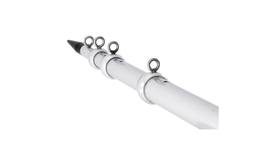 Tigress XD Telescoping Aluminum Outrigger Poles - 18' - 1-1/2" OD - Silver 78674