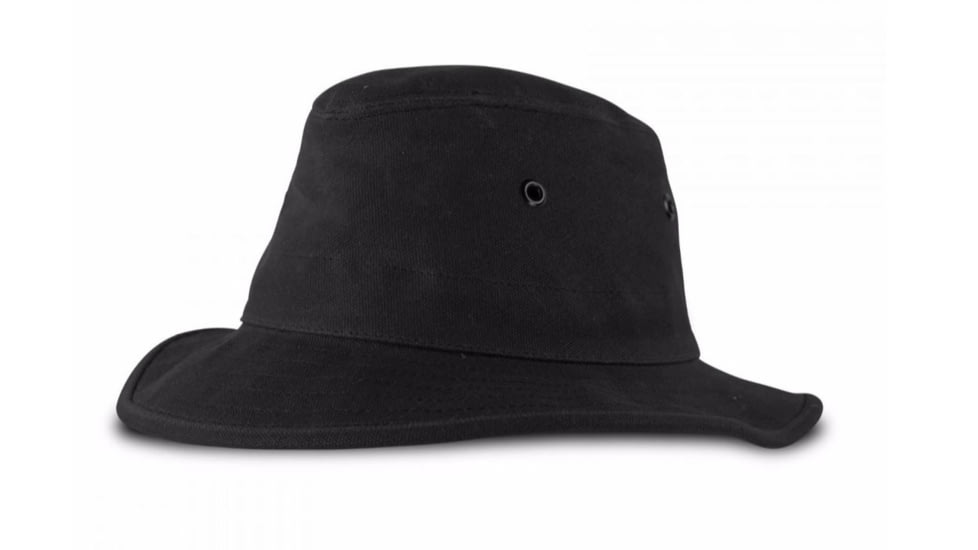 Tilley Men's Dakota Hat, Black, 7 1/8, TWC09-Black-7 1/8