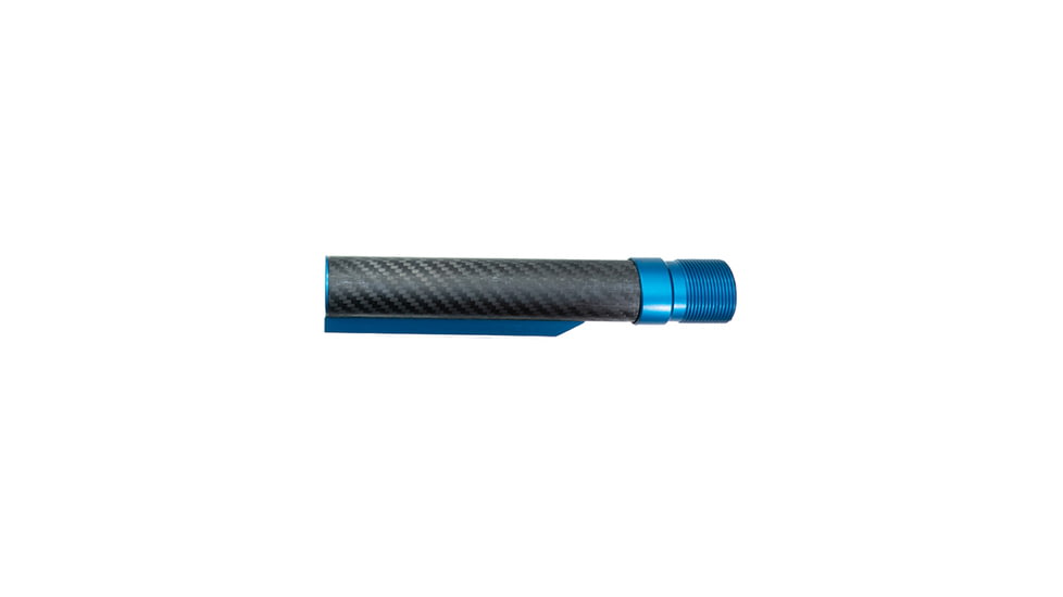 Timber Creek AR Carbon Fiber Buffer Tube, Blue, AR CF BT B