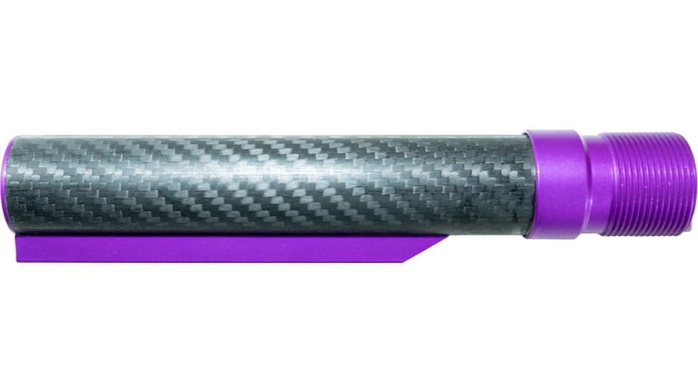 Timber Creek AR Carbon Fiber Buffer Tube, Purple Anodized, AR CF BT PPL