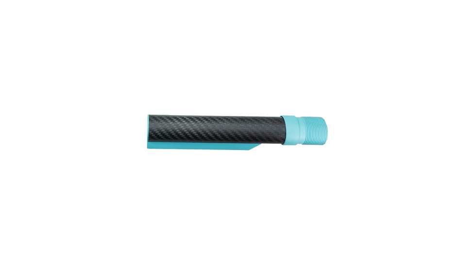 Timber Creek AR Carbon Fiber Buffer Tube, Robins Egg Blue, AR CF BT RE