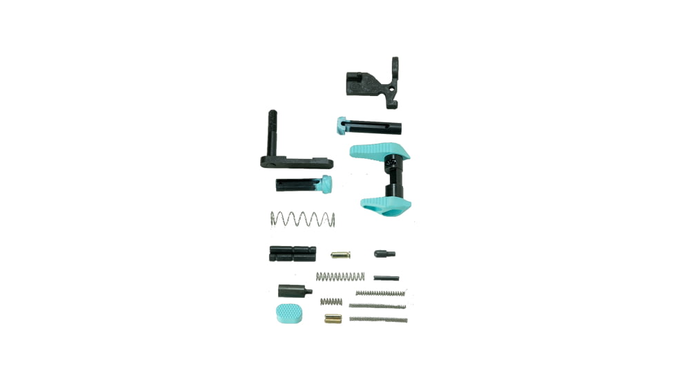 Timber Creek AR Lower Parts Kit, AR-15, Robins Egg Blue, Aluminum, ARLPKRE