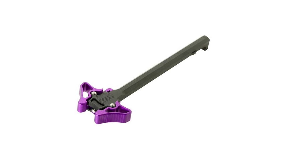 Timber Creek Enforcer Mini Charging Handle, AR15/M16, Ambidextrius, Purple, EM ambi CH PPA