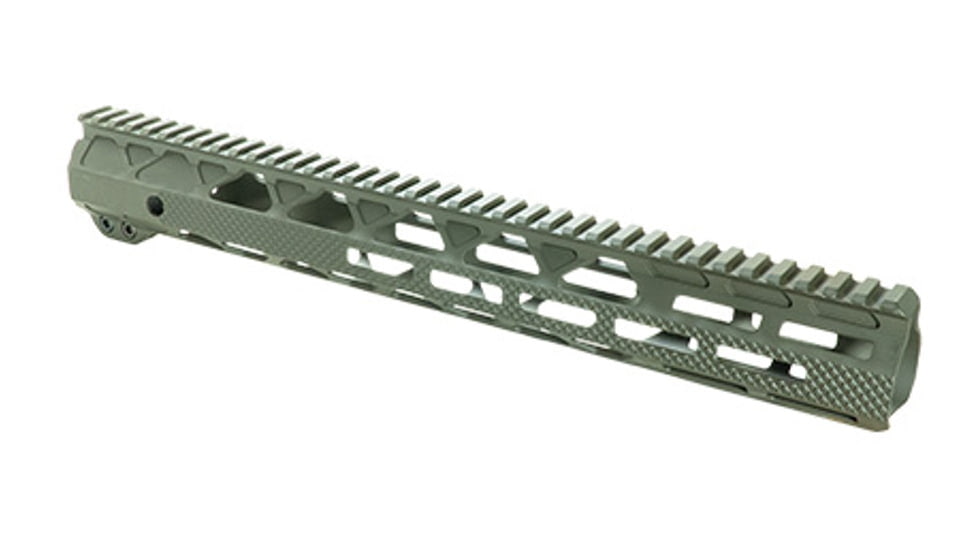 Timber Creek Greyman 10in Handguard, Forest Green, G10 HG F
