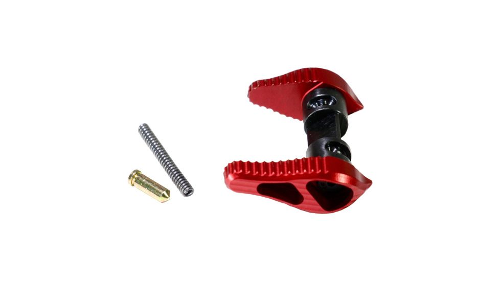 Timber Creek Ambidextrous Safety Selector, Red, Ambi SS R