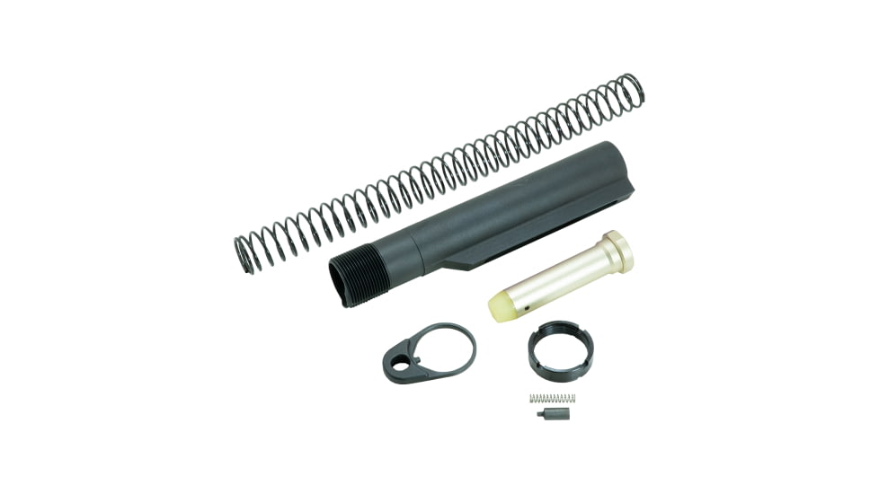 Timber Creek AR Buffer Tube Kit, Black, AR BTK BL