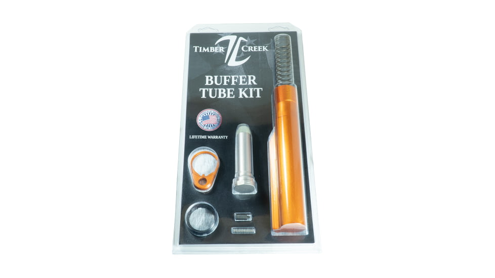 Timber Creek AR Buffer Tube Kit, Orange, AR BTK OA
