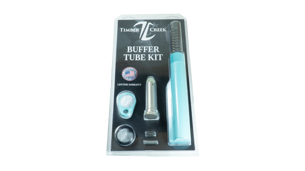Timber Creek AR Buffer Tube Kit, Robins Egg Blue, AR BTK RE