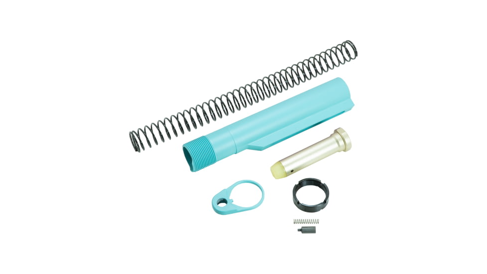 Timber Creek AR Buffer Tube Kit, Robins Egg Blue, AR BTK RE
