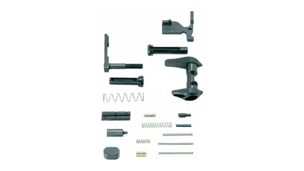 Timber Creek AR Lower Parts Kit, Black, AR LPK BL