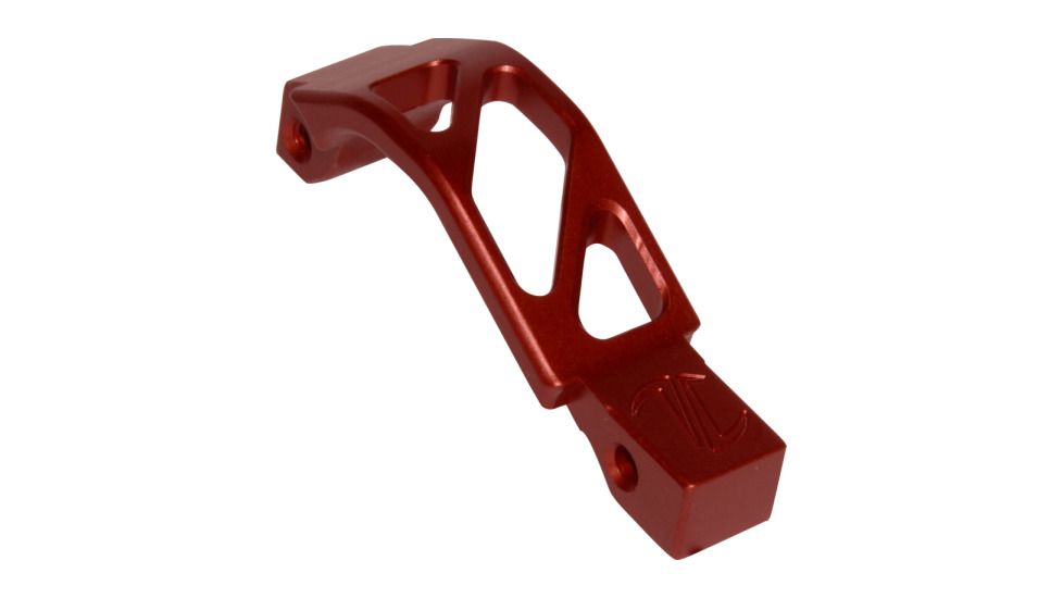 Timber Creek AR Oversized Trigger Guard, Red, AR OTG R