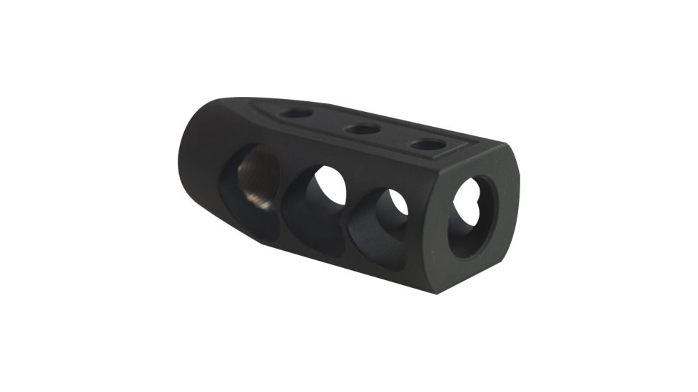 Timber Creek Beowolf Muzzle Brake, Cerakote Black, 49/64-20, 50 BEO HB BL C