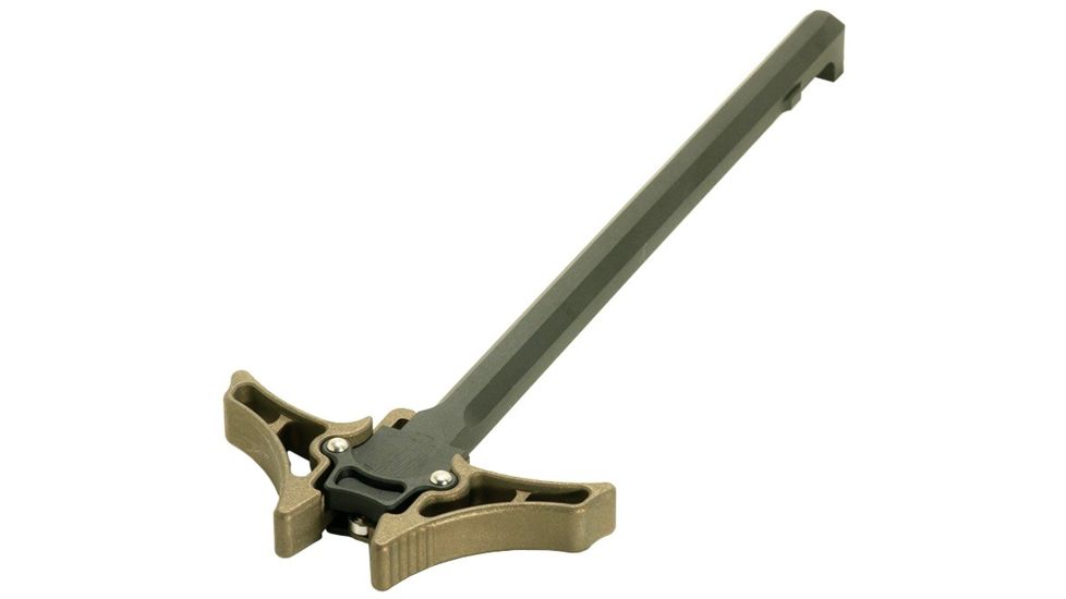 Timber Creek Enforcer AR-10 Oversized Ambidextrous Charging Handle for AR10/308 Platform, Burnt Bronze, AR10 Ambi CH BB