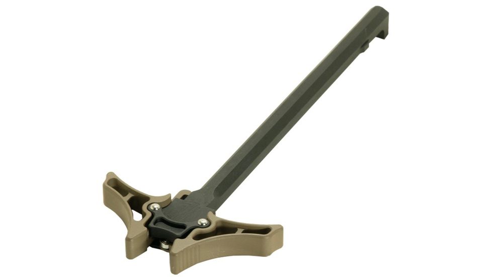Timber Creek Enforcer AR-10 Oversized Ambidextrous Charging Handle for AR10/308 Platform, FDE, AR10 Ambi CH FDE