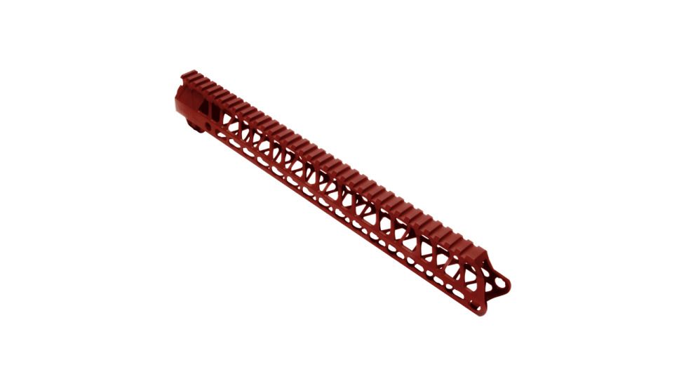 Timber Creek Enforcer AR15 M-Lok Hand Guard, Red, 15in, M E15 HG R