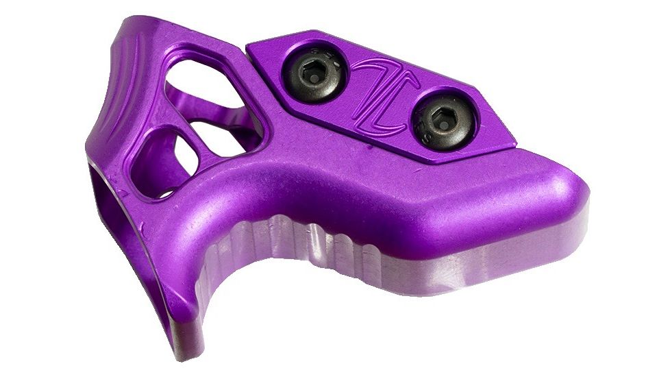Timber Creek Enforcer Picatinny Mini Angled Foregrip, Purple, Standard, EM AFG PPA