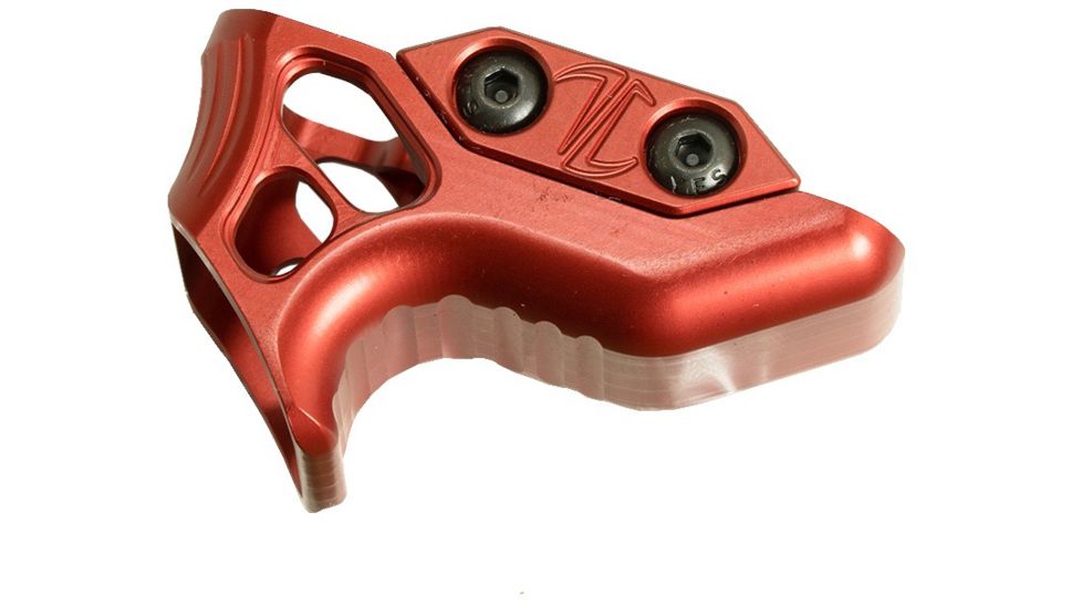 Timber Creek Enforcer Picatinny Mini Angled Foregrip, Red, Standard, EM AFG R