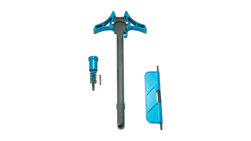 Timber Creek Enforcer AR Upper Parts Kit, AR-15, Blue, Anodized Aluminum, EUPKB