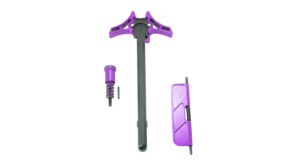 Timber Creek Enforcer AR Upper Parts Kit, AR-15, Purple, Anodized Aluminum, EUPKPPA