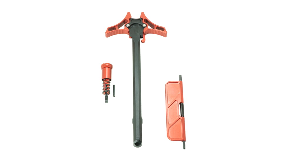 Timber Creek Enforcer AR Upper Parts Kit, AR-15, Red, Anodized Aluminum, EUPKR