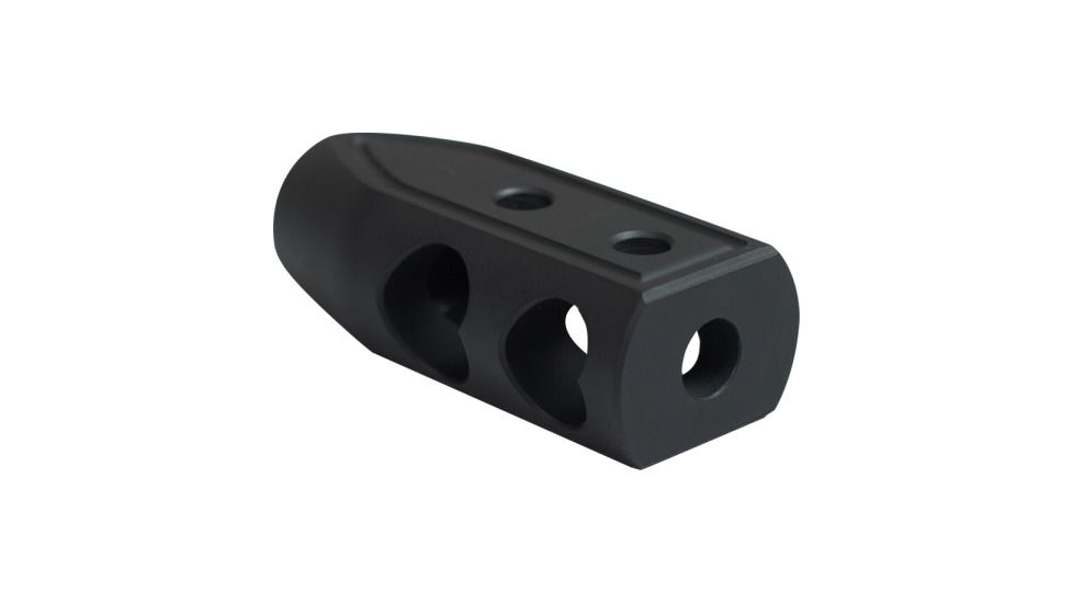 Timber Creek Heart Breaker Muzzle Brake, .223, Cerakote Black, 1/2-28, 223 HB BL C