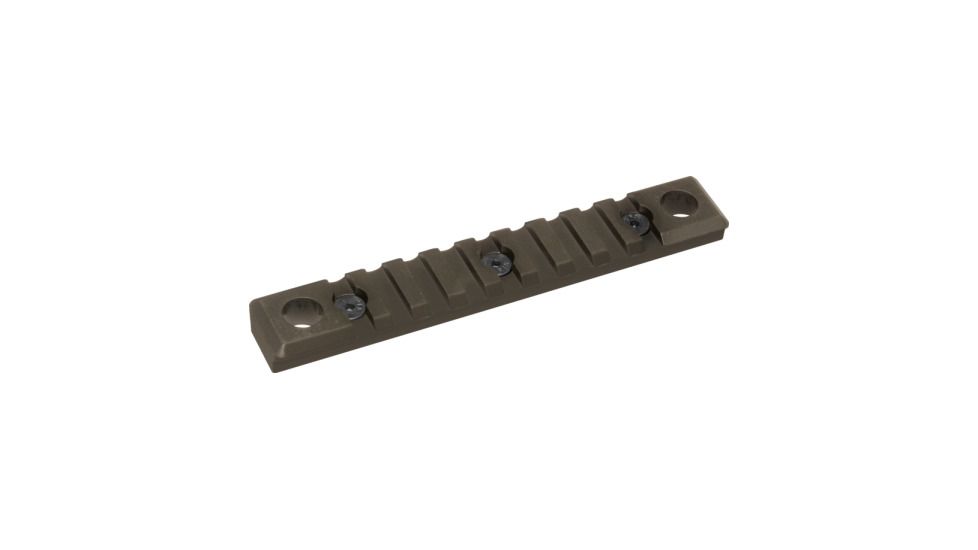 Timber Creek Keymod 9 Slot Quick Disconnect Picatinny Rail, Burnt Bronze, K 9S QD PR BB
