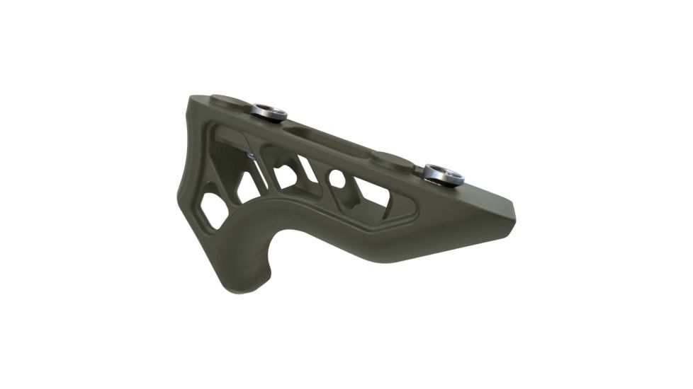 Timber Creek Keymod Enforcer Mini Angled Foregrip, OD Green, Standard, K EM AFG OD