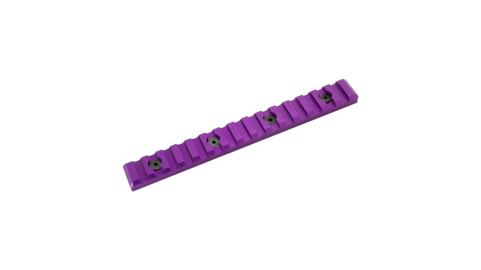 Timber Creek MLOK 15 Slot Picatinny Rail, Purple, 15 Slot, M 15S PR PPA