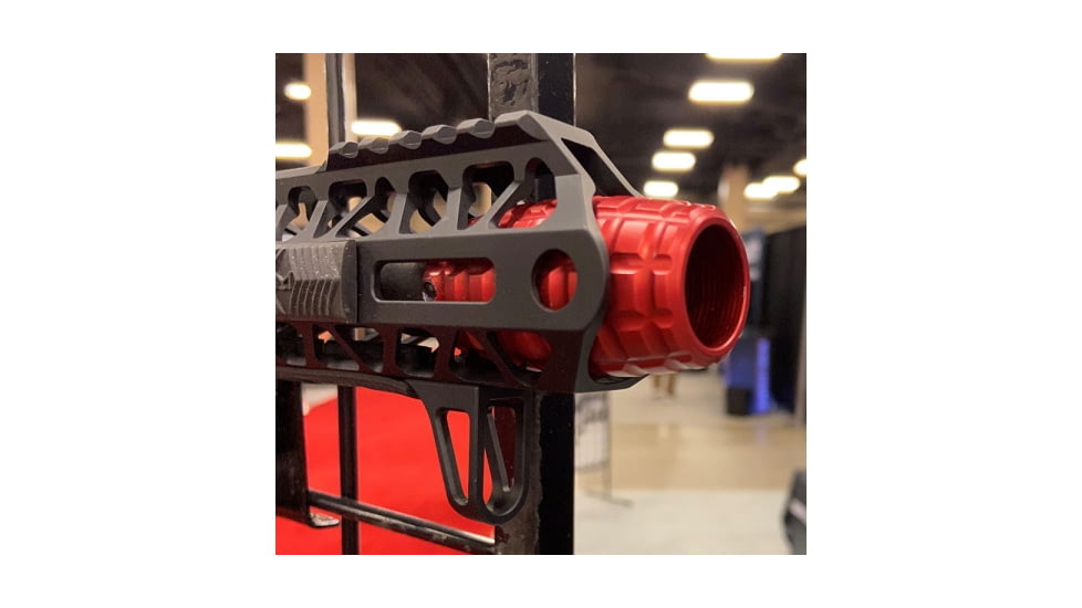 Timber Creek Muzzle Brake Combo .223/5.56, 1/2-28 Thread Pitch, Red, 223 MBC R