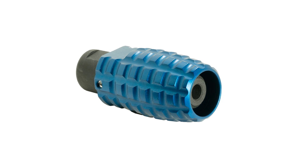 Timber Creek Muzzle Brake Combo .223/5.56, 1/2-28 Thread Pitch, Blue, 223 MBC B