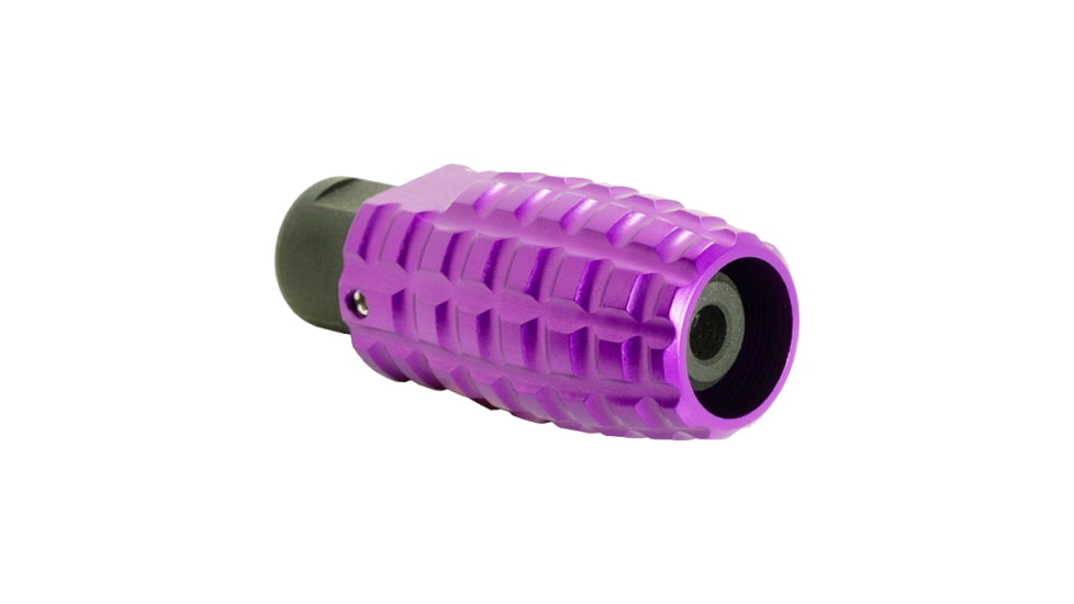Timber Creek Muzzle Brake Combo .223/5.56, 1/2-28 Thread Pitch, Purple, 223 MBC PPA