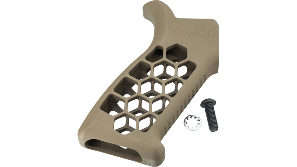 Timber Creek Outdoors OPMOD Hex Pistol Grip, Flat Dark Earth, OP PG FDE
